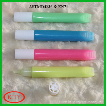 Non-toxic Glow Pen with Wonderful Colors Passed ASTMD4236/EN71